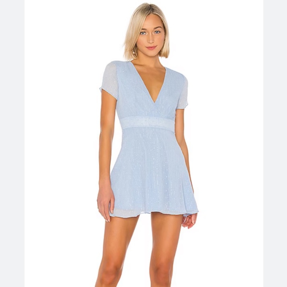 Bree Mini Dress in Light Blue
Superdown - Revolve